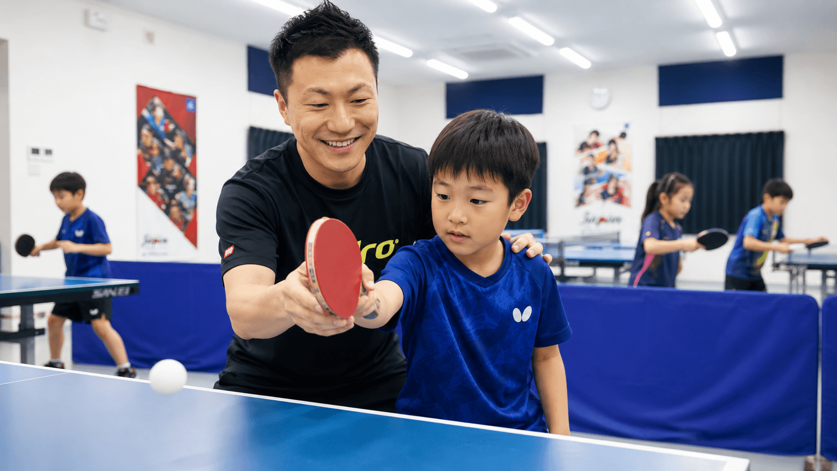 ジュニア教室のレッスン